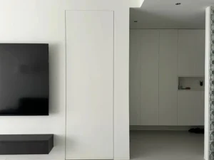 Modern White Minimalism Interior Door