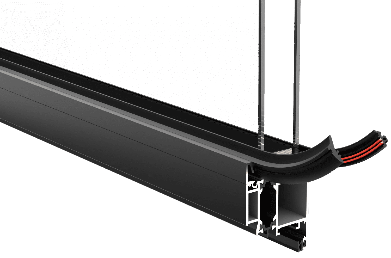 PAs-double-aluminum-glass-window-Thermally Broken Aluminum Frames with EPDM Seals