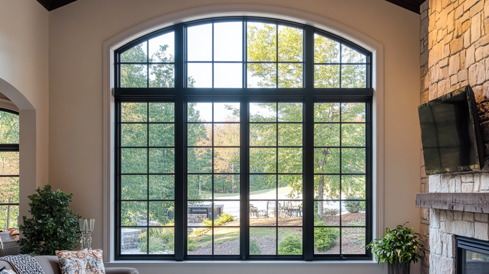 aluminum transom window