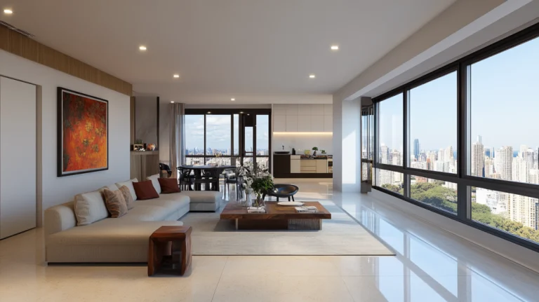 american apartment with impact windows