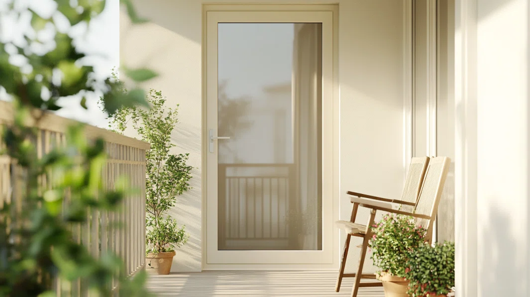 beige-hinged-door-design