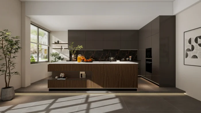Luxury Kitchen Cabinets Design Inspiration: 24 Unique Design Points for a Premium Kitchen 5 Adopt deep color tones luxury kitchen cabinet