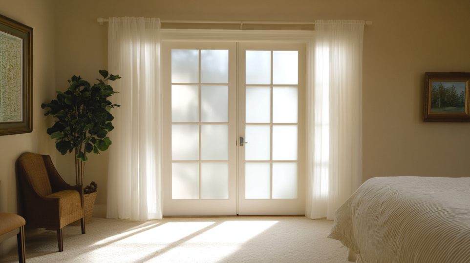 Popular 20 Door Design Ideas by Door Types 4 frosted-glass-swing-door design
