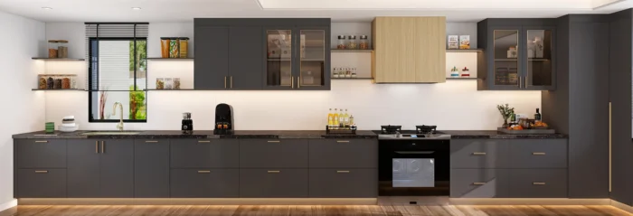 Luxury Kitchen Cabinets Design Inspiration: 24 Unique Design Points for a Premium Kitchen 4 matte and glossy finishes for cabinet luxury