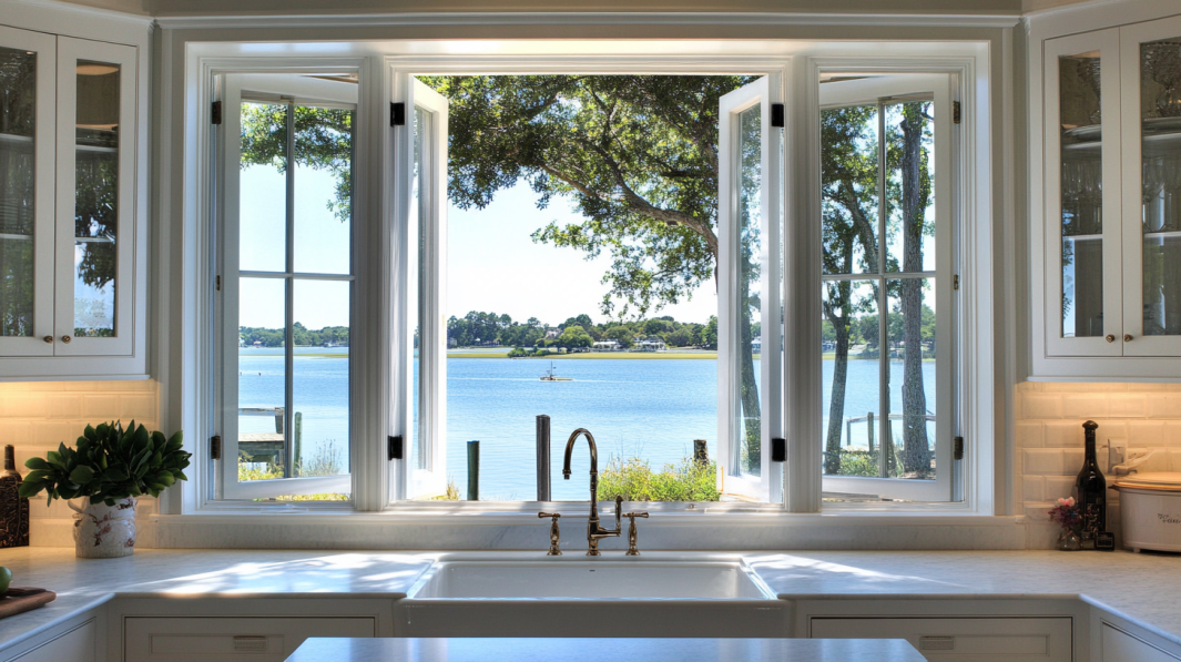 outward casement window