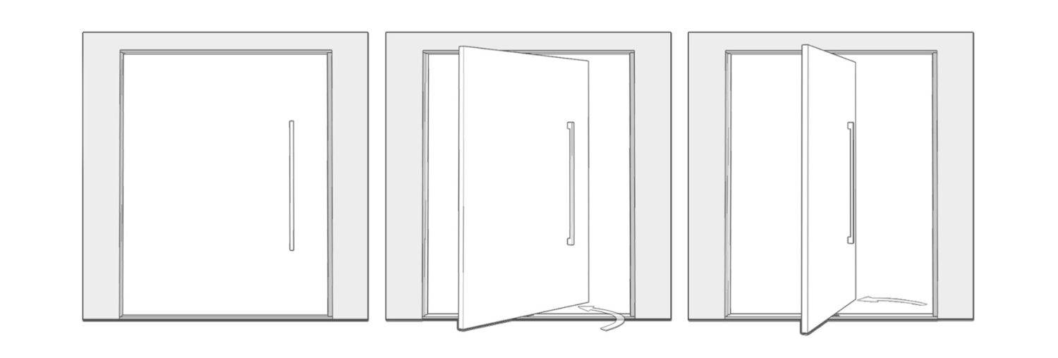 pivot-door-opening