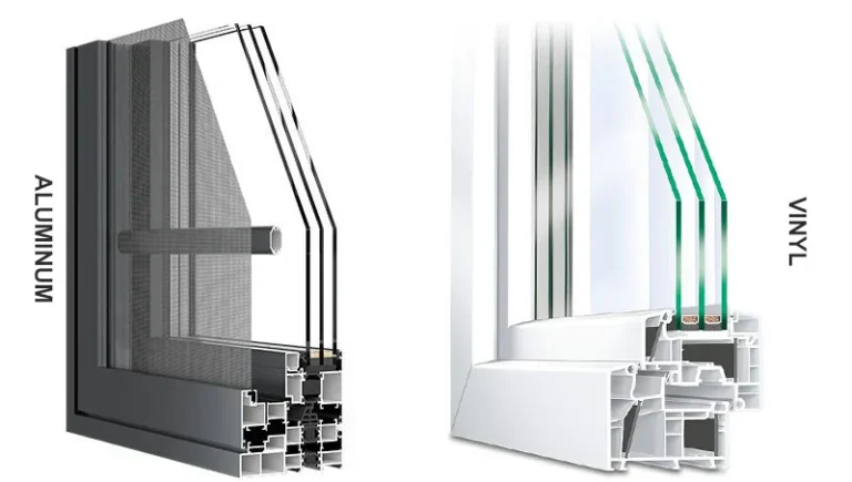 vinyl windows vs aluminum window