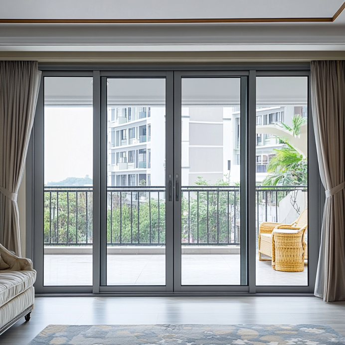 white-aluminum-glass-sliding-door
