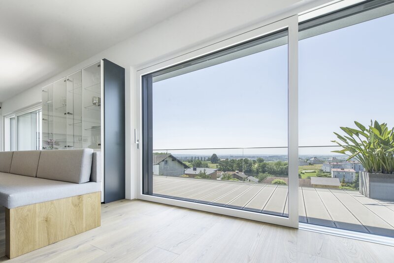 white-framed-upvc-lift-and-slide-door-design ideas