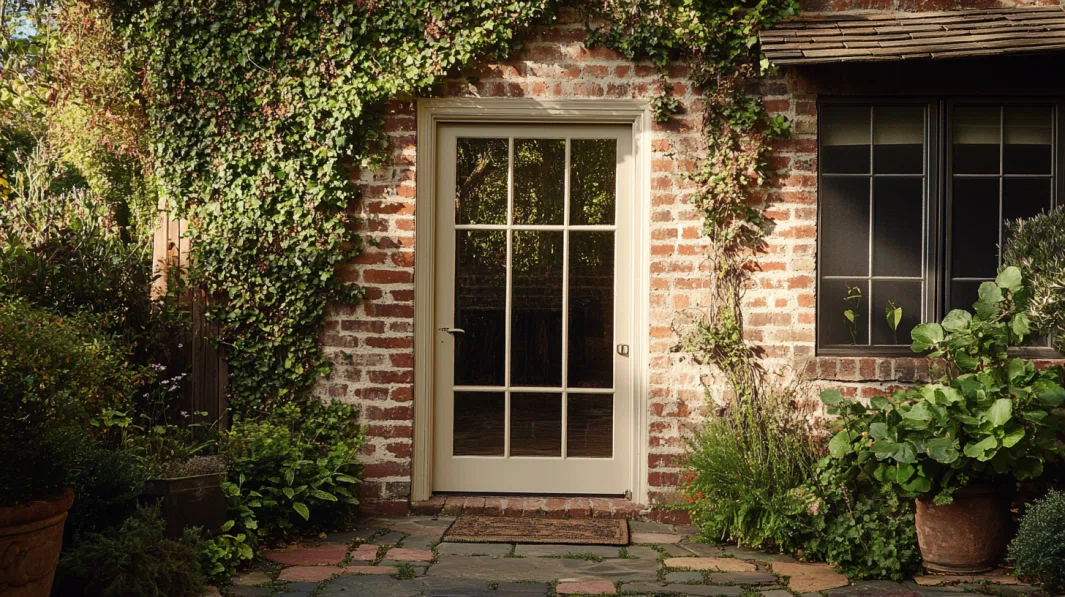 white-upvc-hinged-door designs