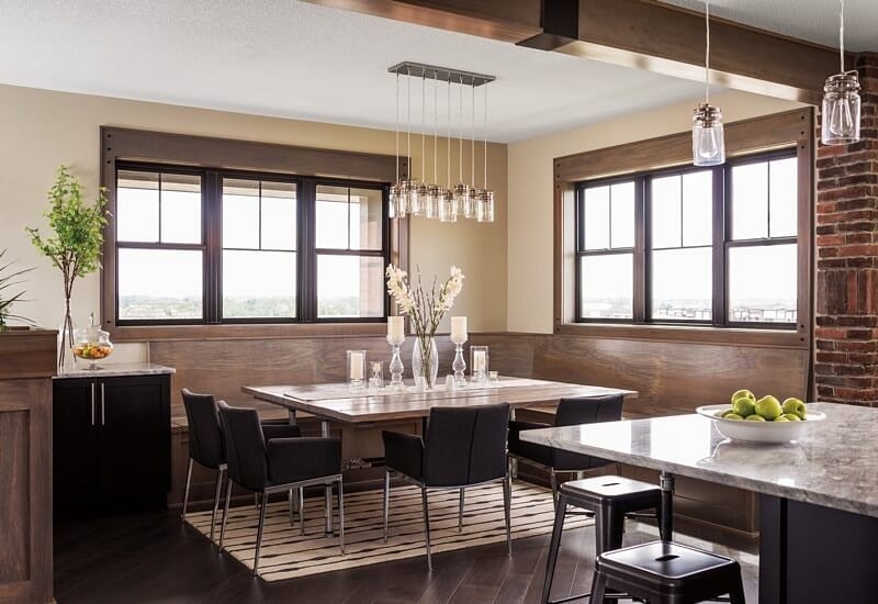 Black Clad Wood Windows