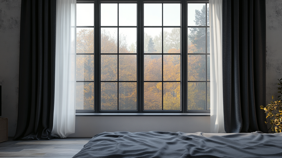 black-vinyl-window-in-the-cold-climates