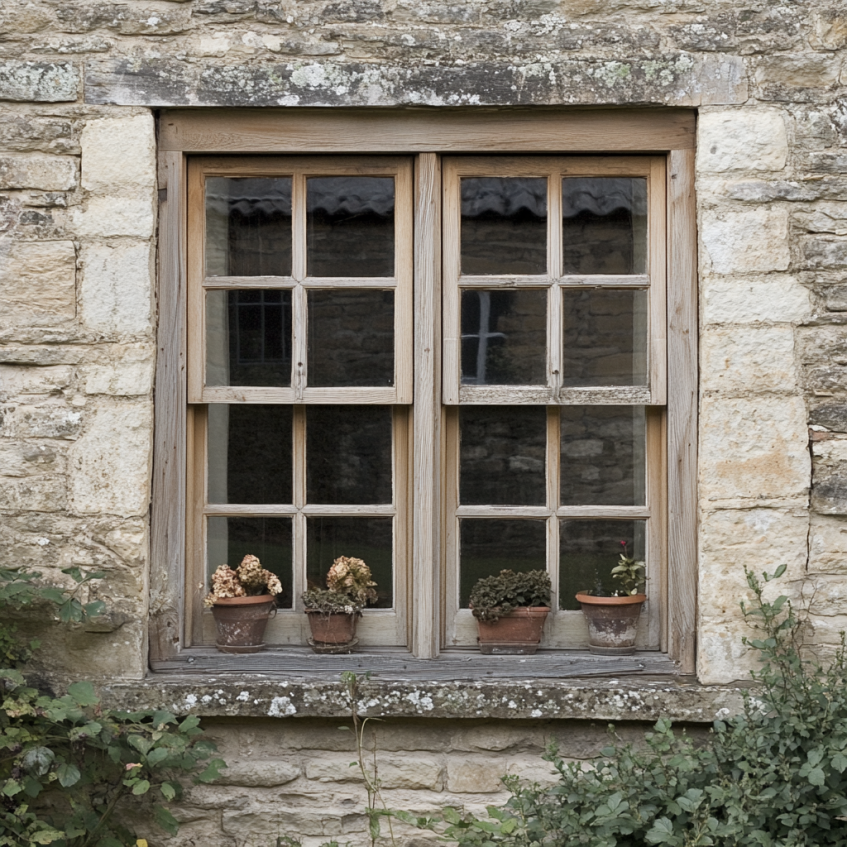 traditional farmhouse window