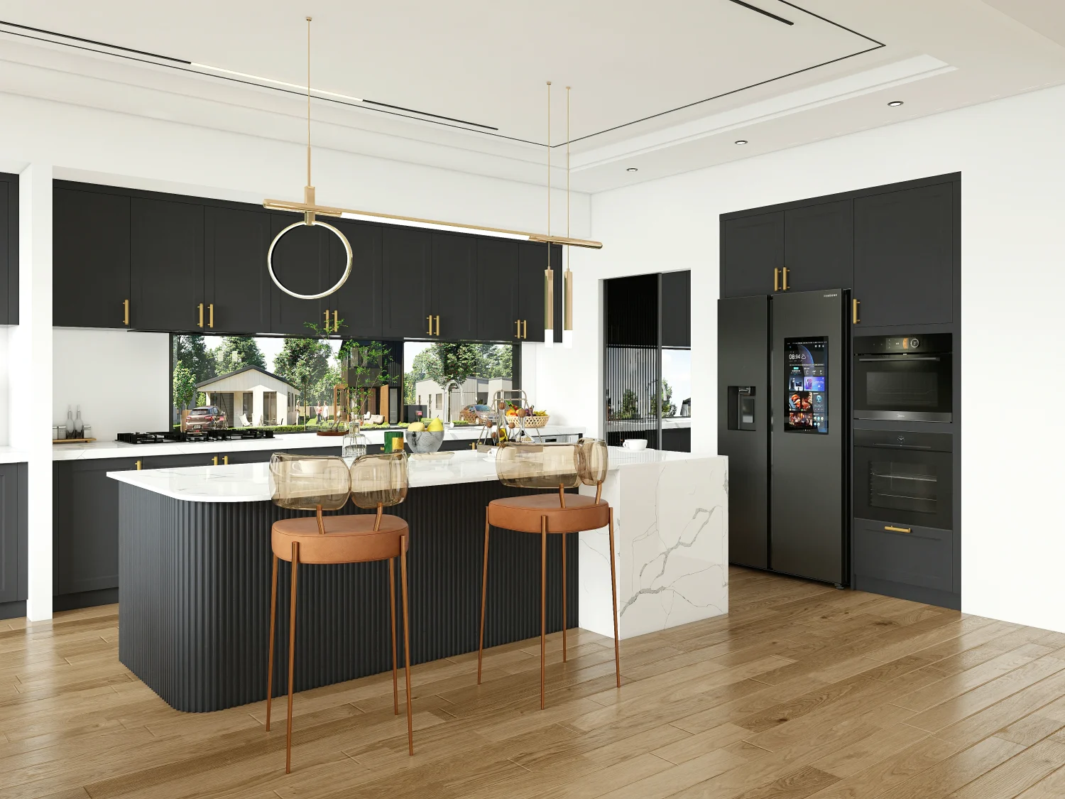 modern style China cabinets