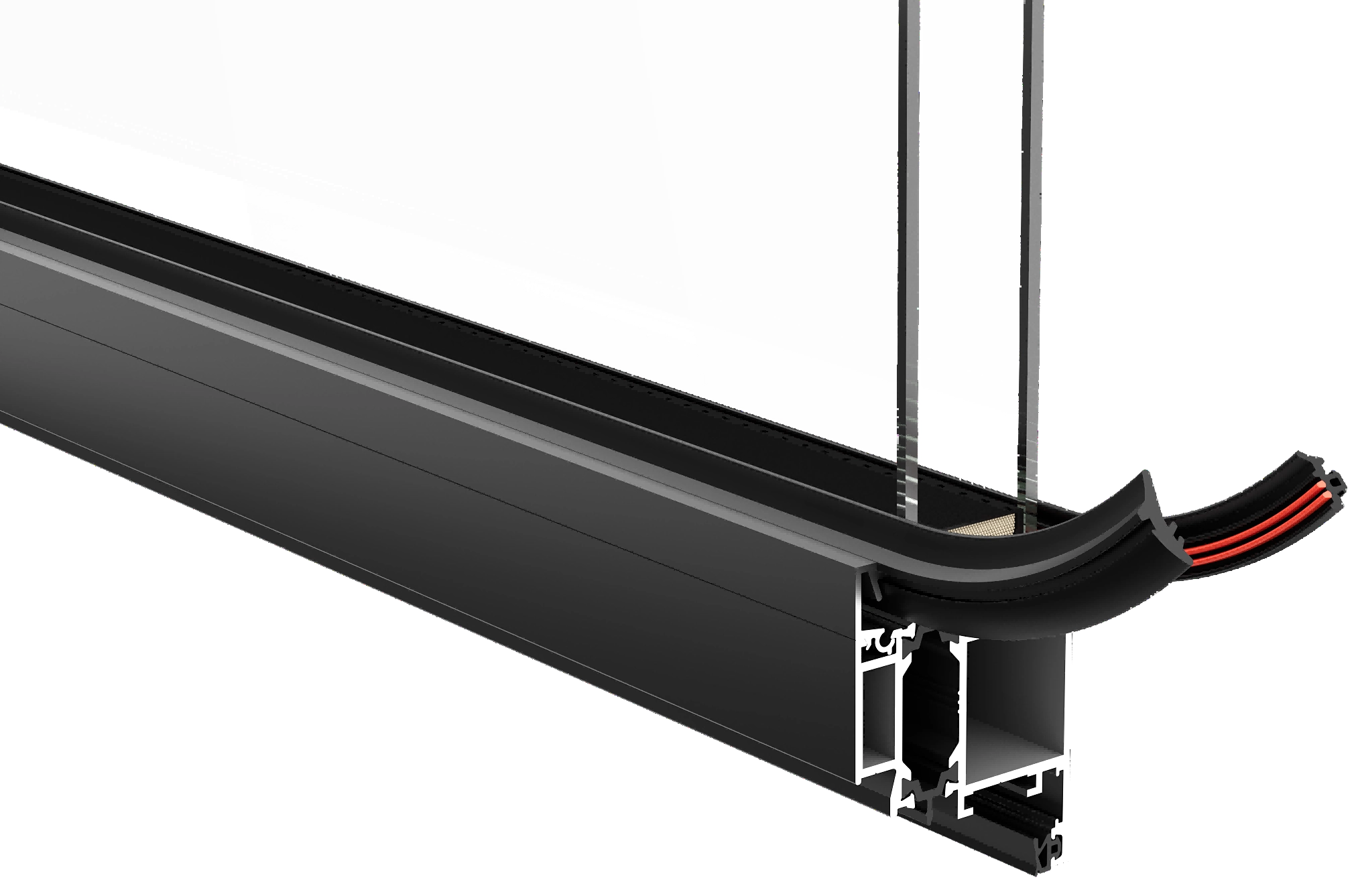 PA Home aluminum double aluminum glass window