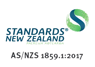 Hotel Fixed Furniture 5 AS NZS 1859 12017 logo