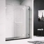 Stylish frameless glass shower enclosure with sleek design and modern features