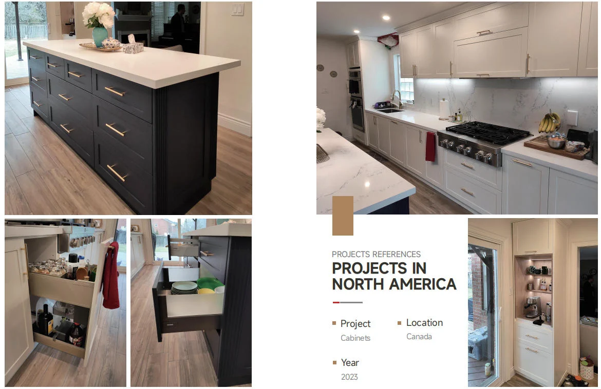 Custom Kitchen Cabinet Manufacturer 3 Canada cabinet project