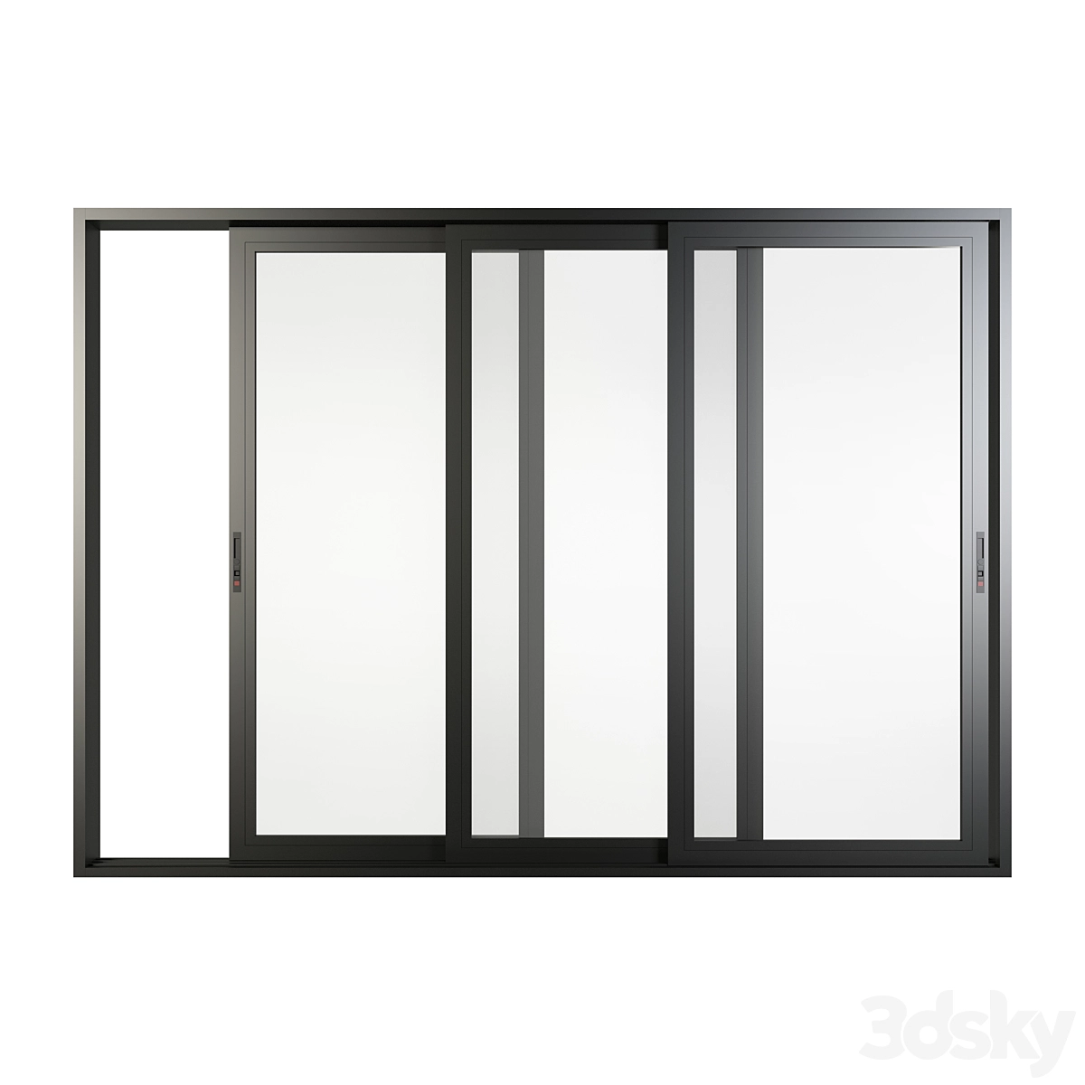 aluminum sliding window