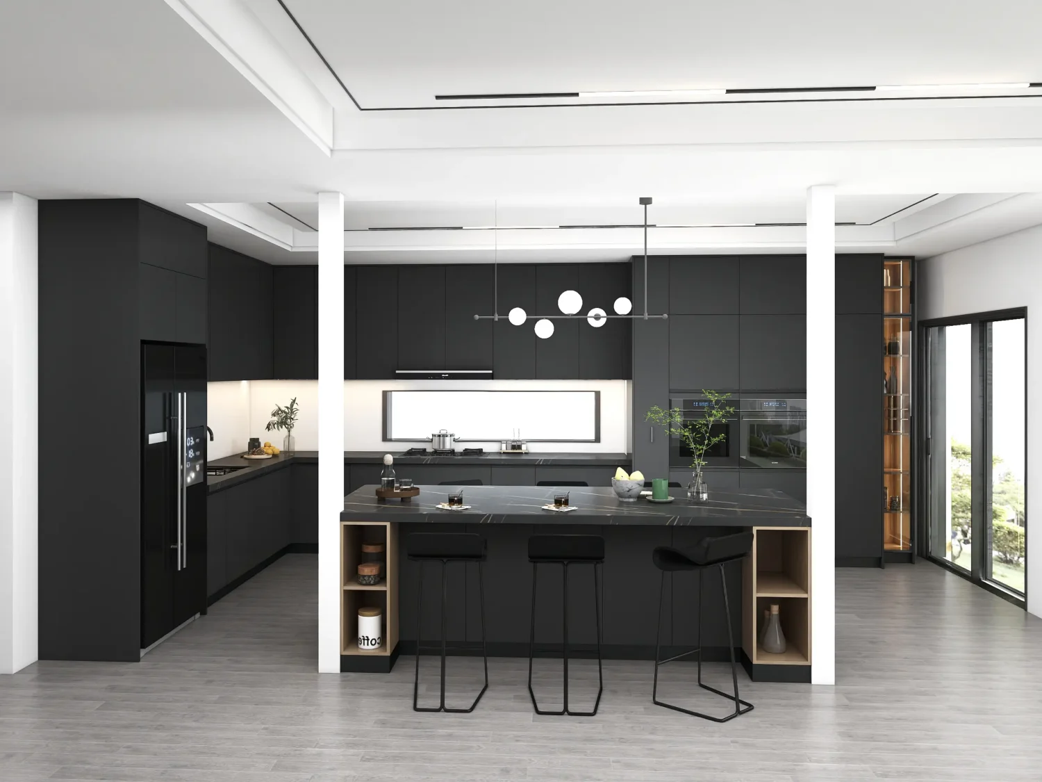 Ideas de gabinetes de cocina en forma de L para un mejor almacenamiento ...