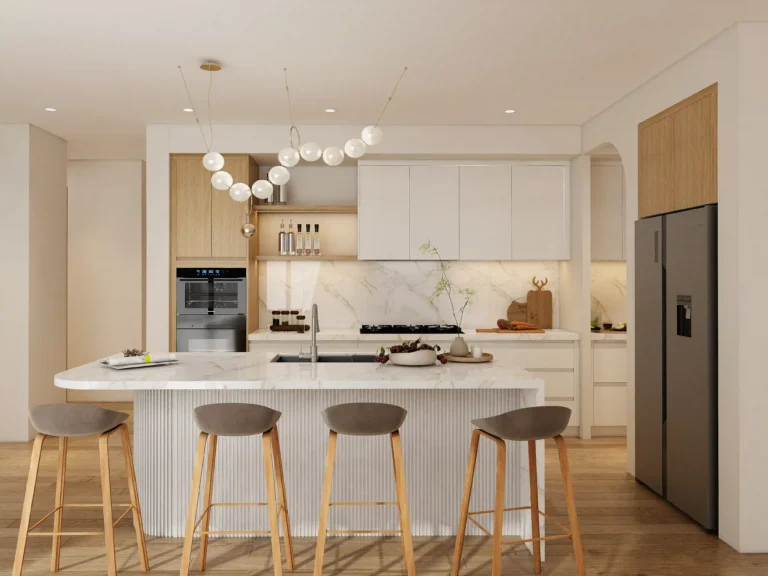 flat-panel-cabinets-types-of-kitchen- cabinets