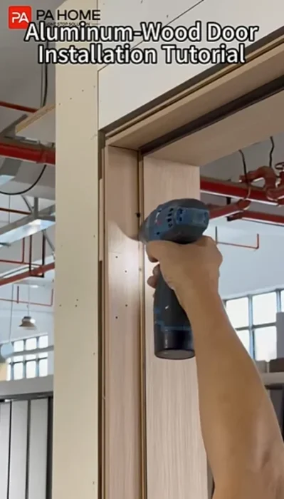 Video 23 PA Aluminum frame door installation