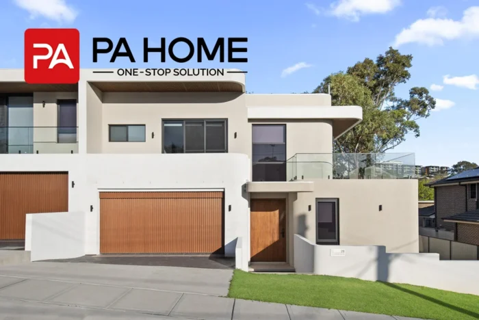 Modern Sydney high-end residential project Luxury Facade Bespoke Exterior Design PA HOME Construction