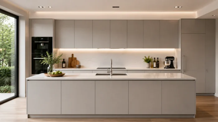 How to Identify Framed vs Frameless Cabinets? 2 classic frameless cabinet