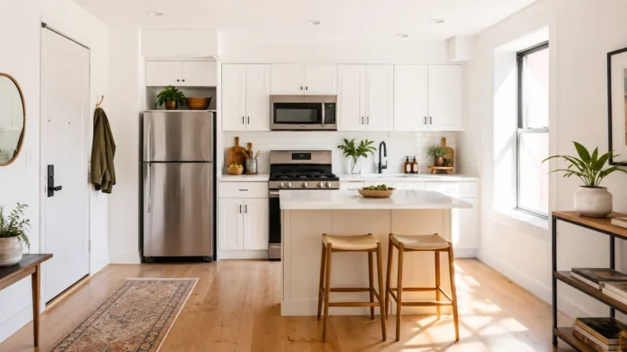 small white kitchen