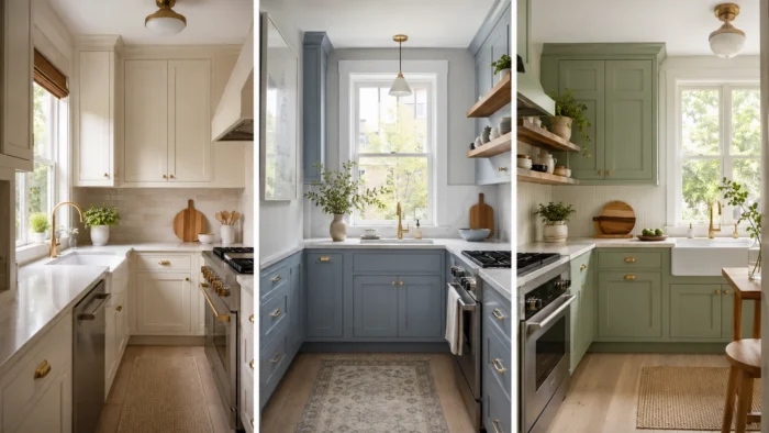 Best Cabinet Color Ideas for Small‑Size Kitchens 4 top colors for kitchens upgraded