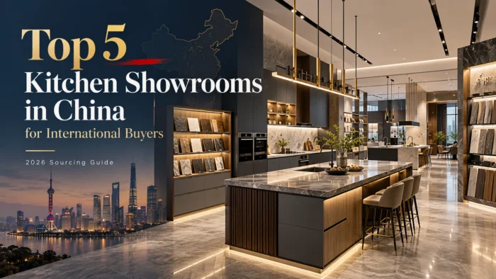 Os 5 melhores showrooms de cozinhas na China para compradores internacionais