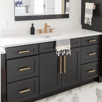 Cabinet Hardware Gold finishes