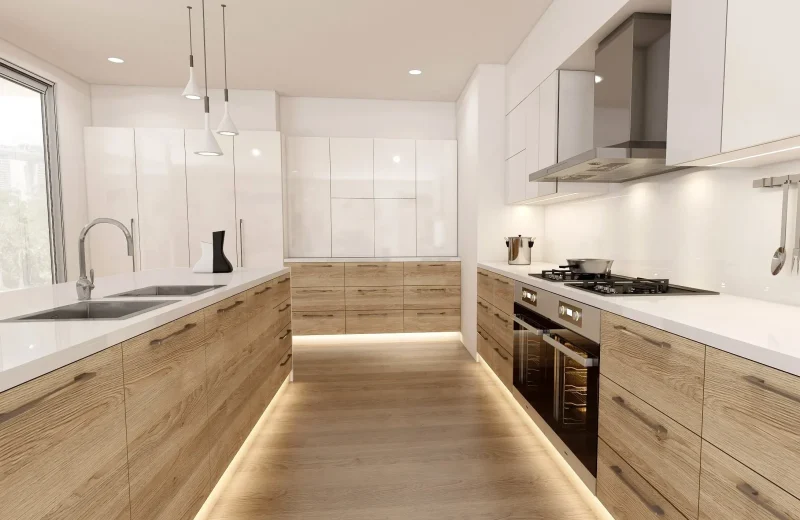 Lemari Dapur Pernis