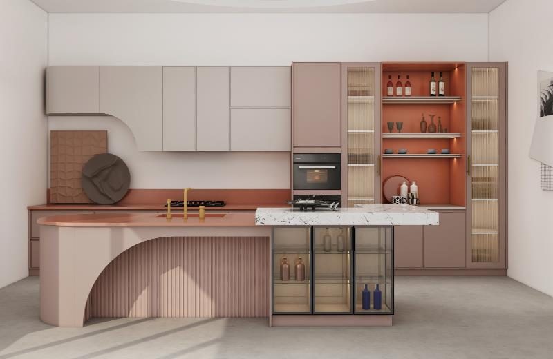 Lacquer Kitchen Cabinets