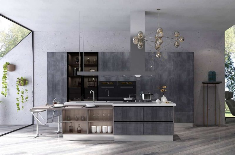 MDF Kitchen Cabinets