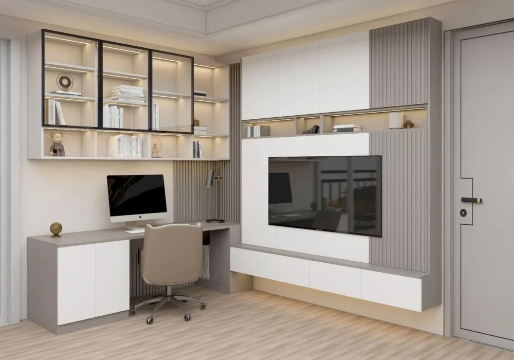 Custom home office cabinet to elevate your work productivity 8 home office cabinet