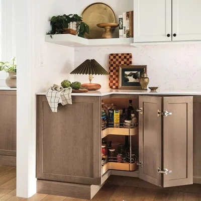 lazy susan cabinet