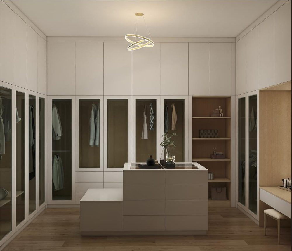 luxury wardrobe