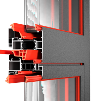 pa-window-thermal-break Cross-section of PA Window’s Star C-C95 Series aluminum casement window, highlighting its thermal break technology and multi-layer insulation.