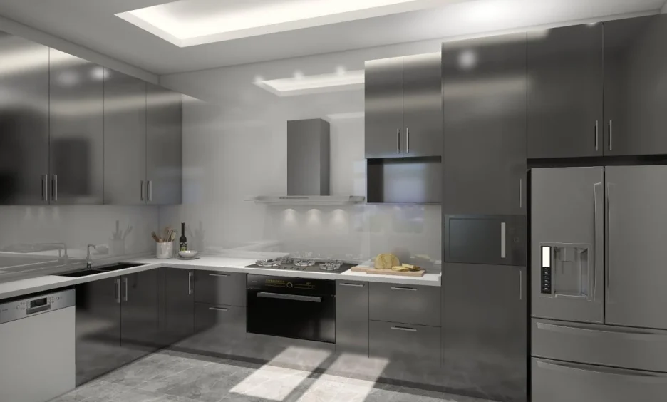 stainless steel Kitchen Cabinets