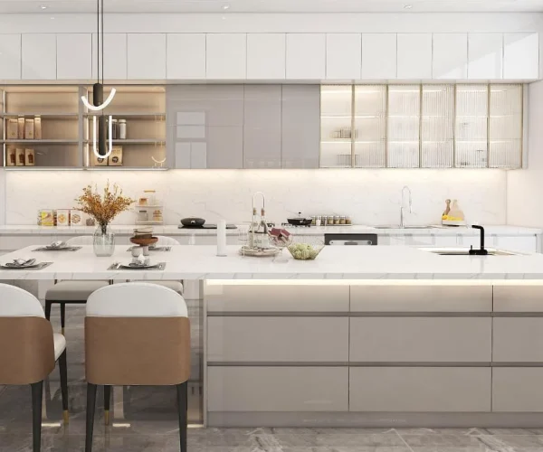 Why Are White Cabinets the Smartest Choice for Modern Kitchens? 1 white lacquer cabinet kitchen